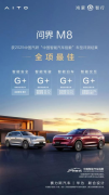 问界M8获中国智能汽车指数全项最佳 赛力斯智能安全